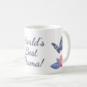 Tasse à café Meilleure Maman du Monde – Cadeau idé (Devant droit)