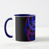Tasse à café mélange de baies géométriques (Gauche)