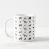 Tasse à café mélange de chien Aussiedoodle (Gauche)