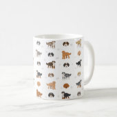 Tasse à café mélange de chien Bernedoodle (Devant droit)