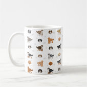 Tasse à café mélange de chien Bernedoodle (Gauche)
