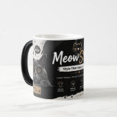 Tasse à café Meow Style : Moins de gens, plus de c (Devant gauche)