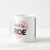 Tasse à café "Mère de la mariée" – Cadeau de Baby (Devant gauche)