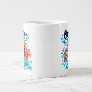 Tasse à café Mignonne Sirène Amis de l'Océan Dauph