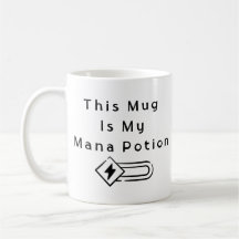 Tasse à café minimaliste pour joueur