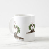 Tasse à café Minimaliste Roots Heart (Devant gauche)