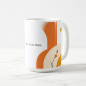 Tasse à café moderne du milieu du siècle (Devant droit)