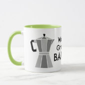 Tasse à café Moka Pot du meilleur barista du monde (Gauche)
