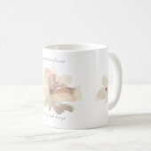 Tasse à café Monet Fleurs Blush Aquarelle (Devant droit)