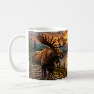 Tasse à café Moose Country Fryeburg Maine