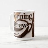 Tasse à café Morning Brew. (Devant gauche)