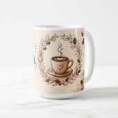 Tasse à café motivation de routine quotidienne. (Devant droit)