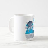 Tasse à café Moustique malade (Devant gauche)