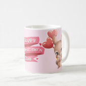 Tasse à café Mug Saint-Valentin (Devant droit)