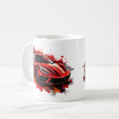 Tasse à café Muscle Car (Devant gauche)