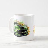 Tasse à café Muscle Car (Devant gauche)
