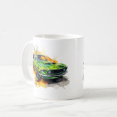 Tasse à café Muscle Car (Devant gauche)