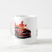 Tasse à café Muscle Car (Devant gauche)
