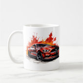 Tasse à café Muscle Car (Gauche)