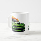Tasse à café Muscle Car (Devant gauche)