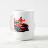 Tasse à café Muscle Car (Devant gauche)