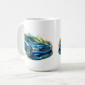 Tasse à café Muscle Car (Devant gauche)