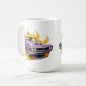 Tasse à café Muscle Car (Devant gauche)