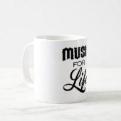 Tasse à café Music For Life (Devant gauche)