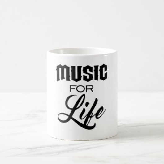 Tasse à café Music For Life (Centre)
