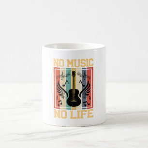 Tasse à café No Music No Life