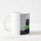 Tasse à café Noël Newfies (Gauche)