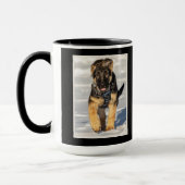 Tasse à café noir Rosie Luke (Gauche)