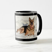 Tasse à café noir Rosie Luke (Devant droit)
