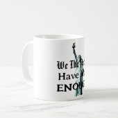 Tasse à café Nous le Peuple (Devant gauche)