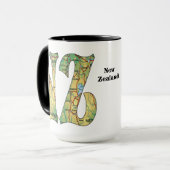 Tasse à café Nouvelle-Zélande (Devant gauche)