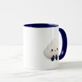 Tasse à café Nuage Mignon Kawaii (Devant droit)