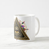 Tasse à café Obsidian Triad Eye (Devant droit)