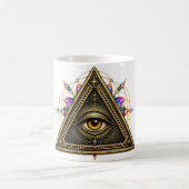 Tasse à café Obsidian Triad Eye (Centre)