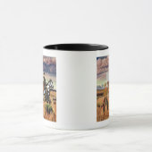 Tasse à café occidentale pour cowboys classiques (Centre)