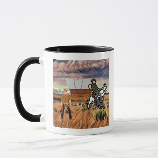 Tasse à café occidentale pour cowboys classiques (Gauche)