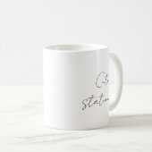 Tasse à café Océan Luxe Douce Pastel (Devant droit)