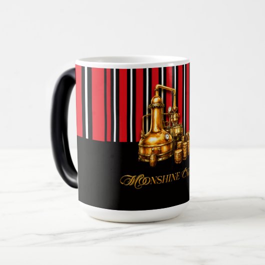 Tasse à café officielle Moonshine Express pour un (Devant gauche)