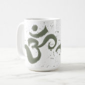 Tasse à café Om Splatter (Devant gauche)