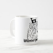 Tasse à café Oncle SAM écoute (Devant gauche)