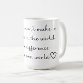 Tasse à café optimiste (Devant droit)