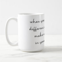 Tasse à café optimiste
