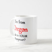 tasse à café oregon (Devant gauche)