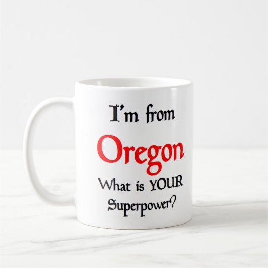 tasse à café oregon (Gauche)