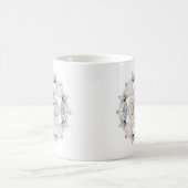 Tasse à café originale Mandala marron recto-verso (Centre)