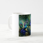 Tasse à café Paon (Devant gauche)